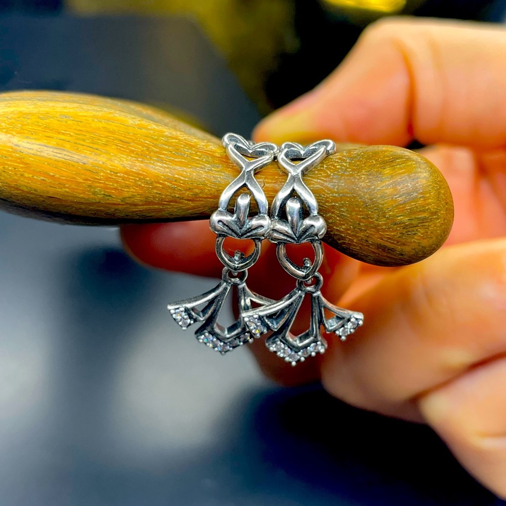 Sterling silver earrings